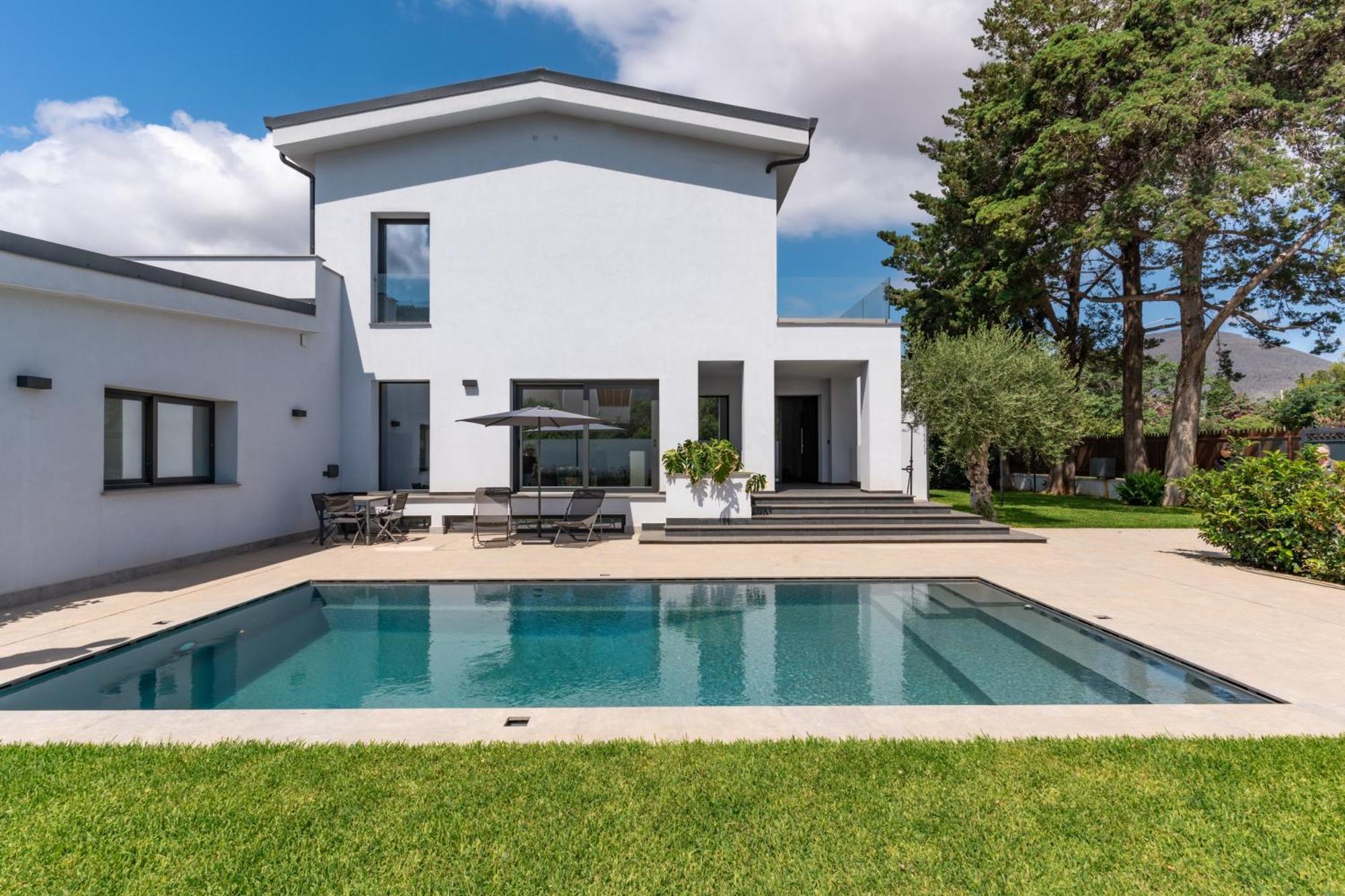 Villa Tina Mondello Ngoại thất bức ảnh
